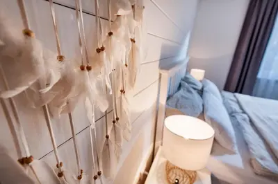 Ein Bett oder Betten in einem Zimmer der Unterkunft Ziller Stone