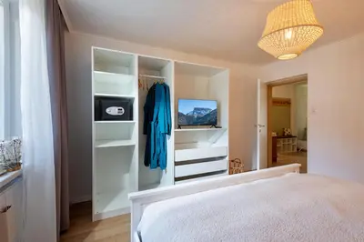 Ein Bett oder Betten in einem Zimmer der Unterkunft Ziller Stone