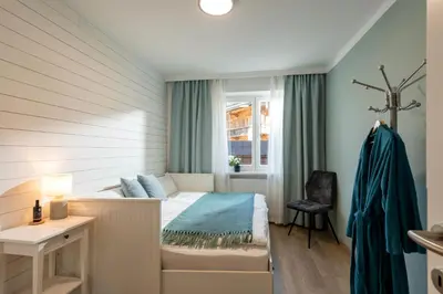 Ein Bett oder Betten in einem Zimmer der Unterkunft Ziller Stone