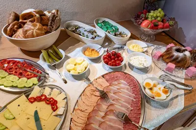 Essen im Bed & Breakfast oder in der Nähe