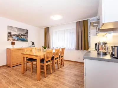 Küche/Küchenzeile in der Unterkunft Appartements Hollin by we rent, JOKERCARD INCLUDED