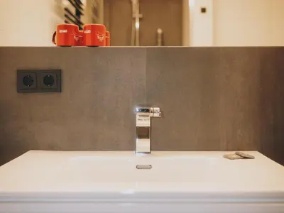 Ein Badezimmer in der Unterkunft Studio Niederseer by we rent, JOKERCARD INCLUDED