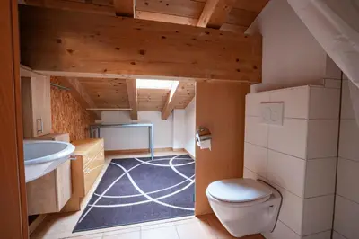Ein Badezimmer in der Unterkunft Haus Fries