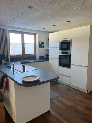 Küche/Küchenzeile in der Unterkunft Appartement Steinberg