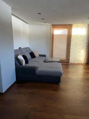 Ein Sitzbereich in der Unterkunft Appartement Steinberg