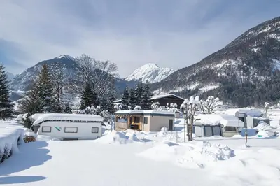 Camping Inntal im Winter