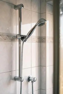 Ein Badezimmer in der Unterkunft Haus Edelweiss