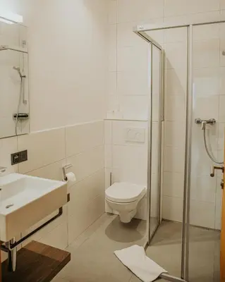 Ein Badezimmer in der Unterkunft Appartement Conrad