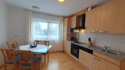 Küche/Küchenzeile in der Unterkunft Haus Carina