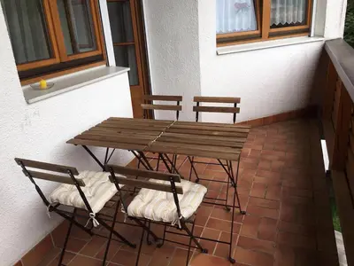 Grundriss der Unterkunft Grosszügige Wohnung am Waldrand