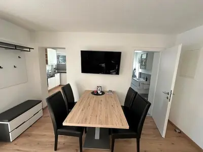 TV/Unterhaltungsangebot in der Unterkunft Ferienwohnung Kaiserblick