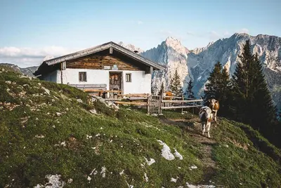 Naturlandschaft in der Nähe der Ferienwohnung