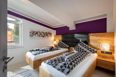 Ein Bett oder Betten in einem Zimmer der Unterkunft Apartment Lichtoase