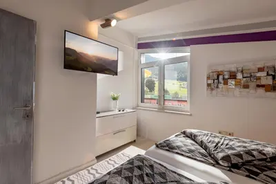 Ein Bett oder Betten in einem Zimmer der Unterkunft Apartment Lichtoase