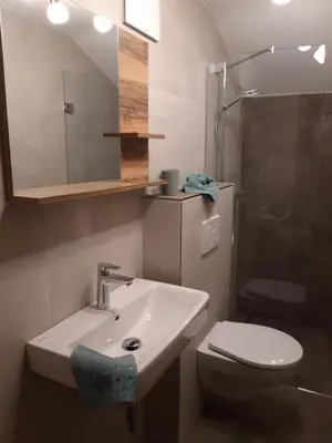 Ein Badezimmer in der Unterkunft Bahlerhof - Luxner Christoph