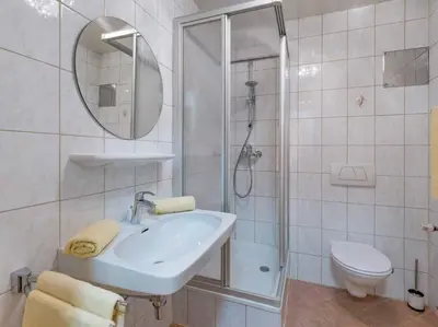 Ein Badezimmer in der Unterkunft Alpenresidenz Fieberbrunn