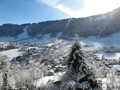 Naturlandschaft in der Nähe des Chalets