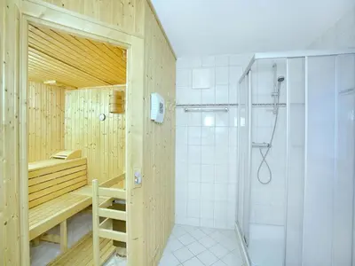 Ein Badezimmer in der Unterkunft Chalet in Austria near Ski Bus and Sauna