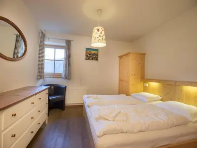 Ein Bett oder Betten in einem Zimmer der Unterkunft Chalet in Wald near Zillertal Ski Arena