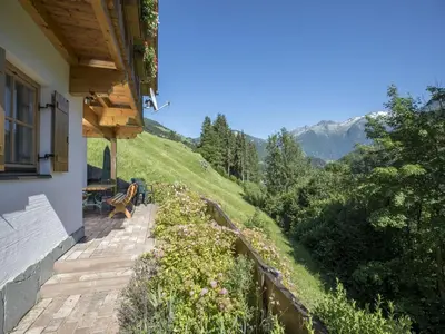 Naturlandschaft in der Nähe des Chalets