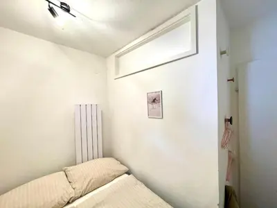 Ein Bett oder Betten in einem Zimmer der Unterkunft An der Gondel - Haus Thalgau