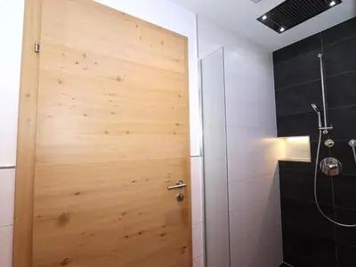 Ein Badezimmer in der Unterkunft Stoanerhof