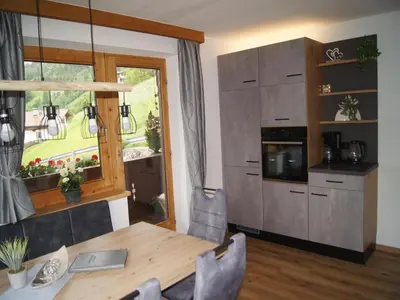 Küche/Küchenzeile in der Unterkunft Holiday apartment near ski area