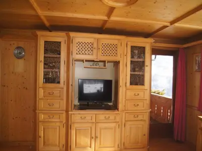 TV/Unterhaltungsangebot in der Unterkunft Holiday apartment near ski area