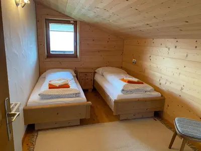 Ein Bett oder Betten in einem Zimmer der Unterkunft Salvenalm