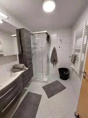 Ein Badezimmer in der Unterkunft Ferienwohnung Haag