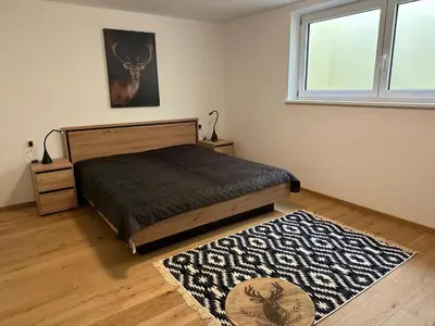 Ein Bett oder Betten in einem Zimmer der Unterkunft Haus Tutsi