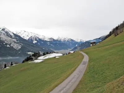 Naturlandschaft in der Nähe des Ferienhauses