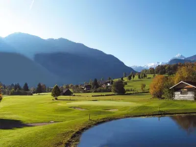 Naturlandschaft in der Nähe des Chalets