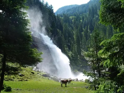 Naturlandschaft in der Nähe des Chalets