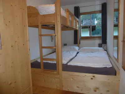 Ein Bett oder Betten in einem Zimmer der Unterkunft Chalet in Königsleiten near Zillertal Ski Area