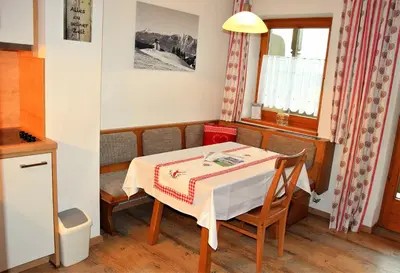 Küche/Küchenzeile in der Unterkunft Tennladen Apartments