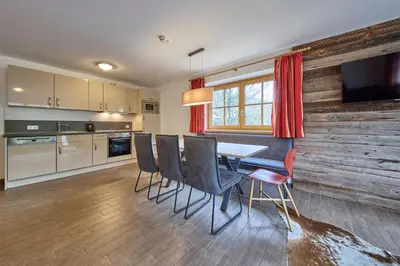 Küche/Küchenzeile in der Unterkunft Apartment Residence Top 1