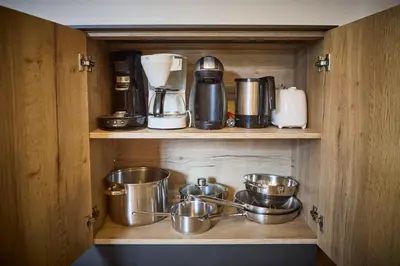 Küche/Küchenzeile in der Unterkunft Apartment Residence Top 1