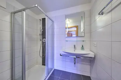 Ein Badezimmer in der Unterkunft Apartment Residence Top 1