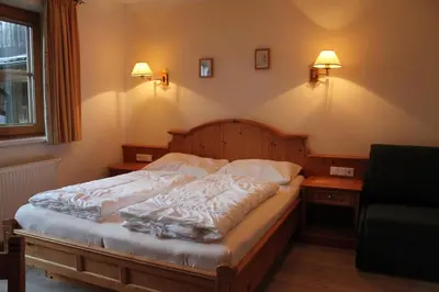 Ein Bett oder Betten in einem Zimmer der Unterkunft Appartements Innerache