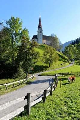Naturlandschaft in der Nähe der Ferienwohnung