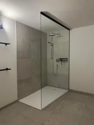 Ein Badezimmer in der Unterkunft Appartements Gasthof Traube Top 4