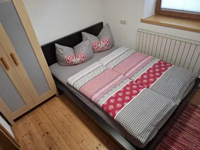 Ein Bett oder Betten in einem Zimmer der Unterkunft Haus Riedmann Christine