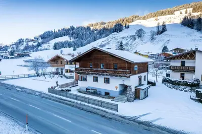 Naturlandschaft in der Nähe des Chalets