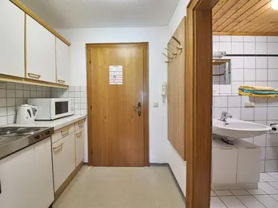 Küche/Küchenzeile in der Unterkunft Chalet Felix by we rent, JOKERCARD INCLUDED