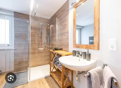 Ein Badezimmer in der Unterkunft Rupertihof