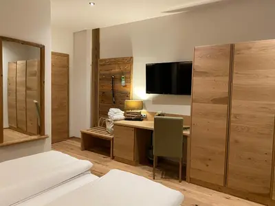 Ein Bett oder Betten in einem Zimmer der Unterkunft Franzlhof