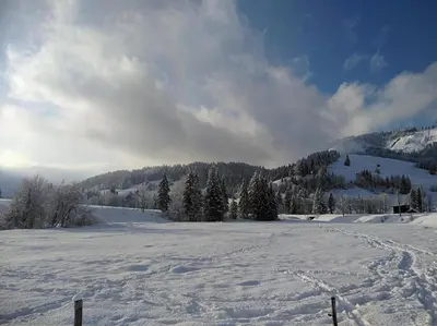 Ferienwohnungen Recherhof im Winter