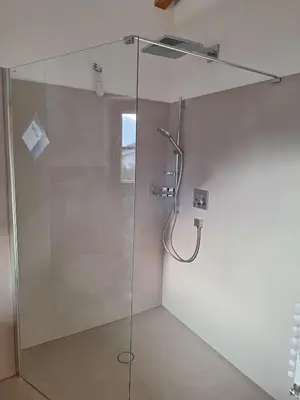 Ein Badezimmer in der Unterkunft Ferienappartement Mankei
