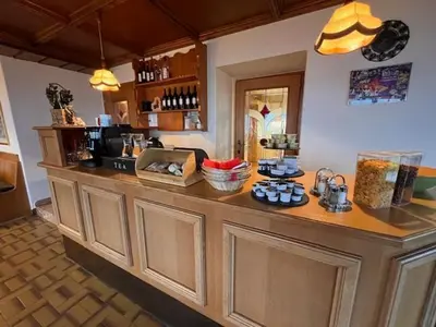 Essen in der Pension oder in der Nähe